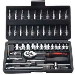 boite à outils 46 pièces pour voiture